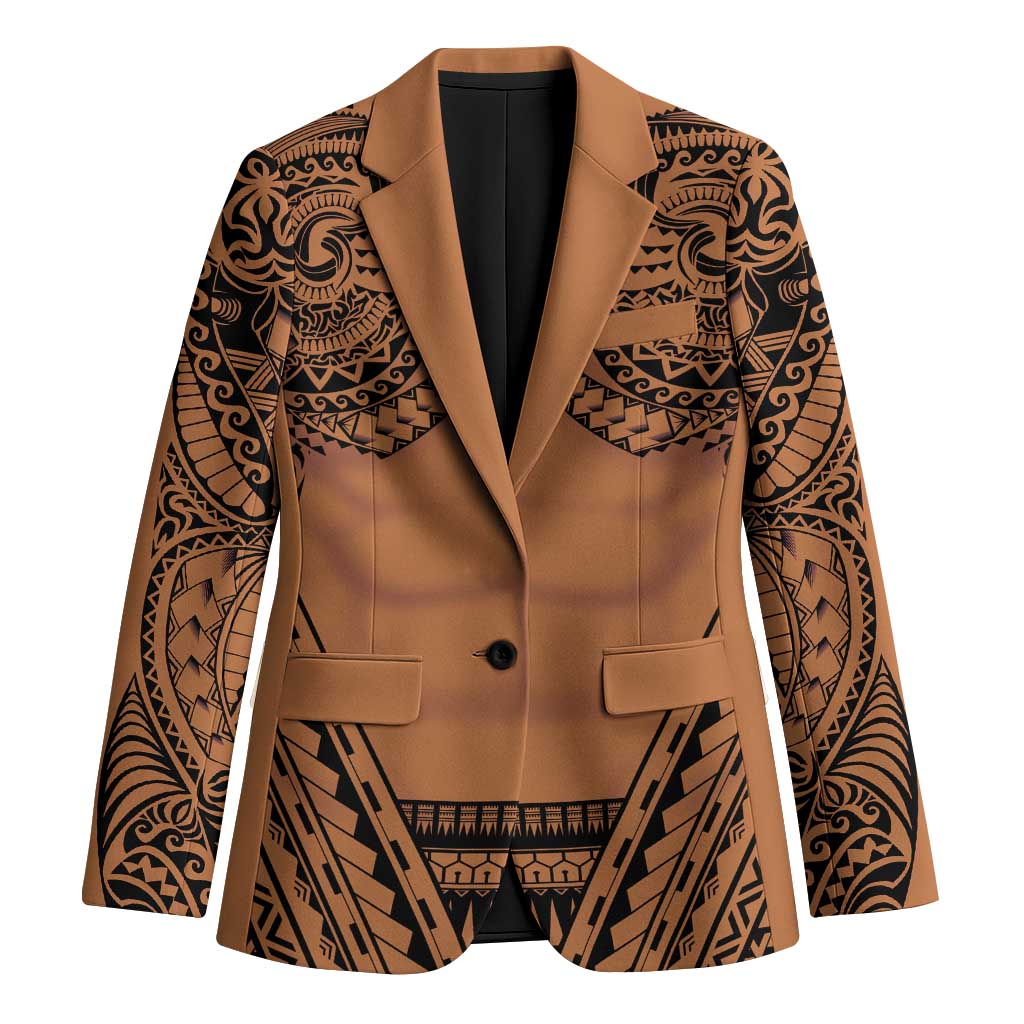 Polynesian Tattoo Inspired Cosplay Costume Blazer Tribal Warrior - Polynesian Pride