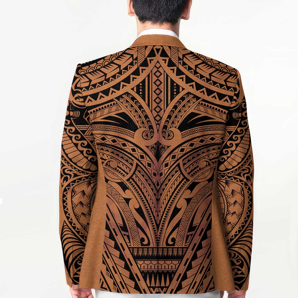 Polynesian Tattoo Inspired Cosplay Costume Blazer Tribal Warrior - Polynesian Pride