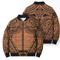 Polynesian Tattoo Inspired Cosplay Costume Bomber Puffer Jacket Tribal Warrior LT05 - Polynesian Pride