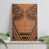 Polynesian Tattoo Inspired Cosplay Costume Canvas Wall Art Tribal Warrior LT05 - Polynesian Pride