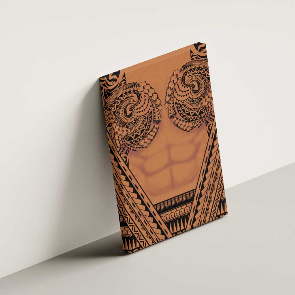 Polynesian Tattoo Inspired Cosplay Costume Canvas Wall Art Tribal Warrior LT05 - Polynesian Pride