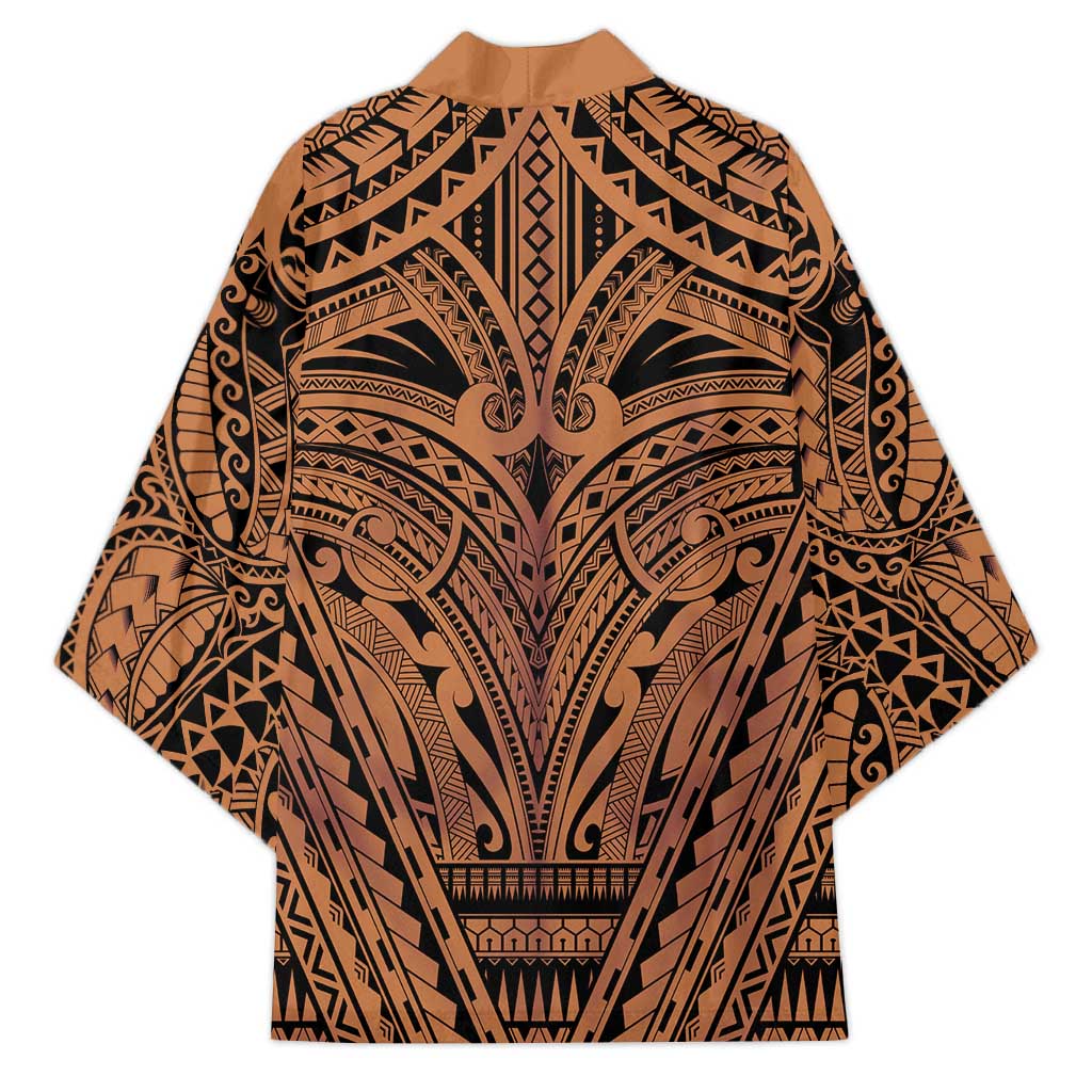 Polynesian Tattoo Inspired Cosplay Costume Kimono Tribal Warrior LT05 - Polynesian Pride