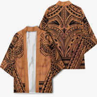 Polynesian Tattoo Inspired Cosplay Costume Kimono Tribal Warrior LT05 - Polynesian Pride