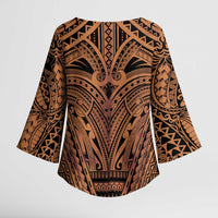 Polynesian Tattoo Inspired Cosplay Costume Kimono Sleeve Blouse Tribal Warrior LT05 - Polynesian Pride