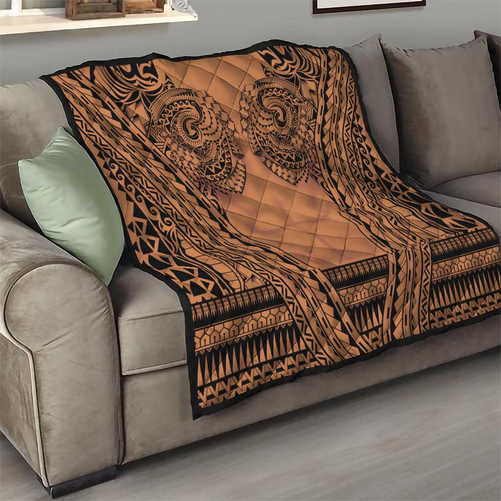 Polynesian Tattoo Inspired Cosplay Costume Quilt Tribal Warrior - Polynesian Pride