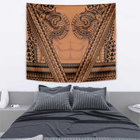 Polynesian Tattoo Inspired Cosplay Costume Tapestry Tribal Warrior - Polynesian Pride