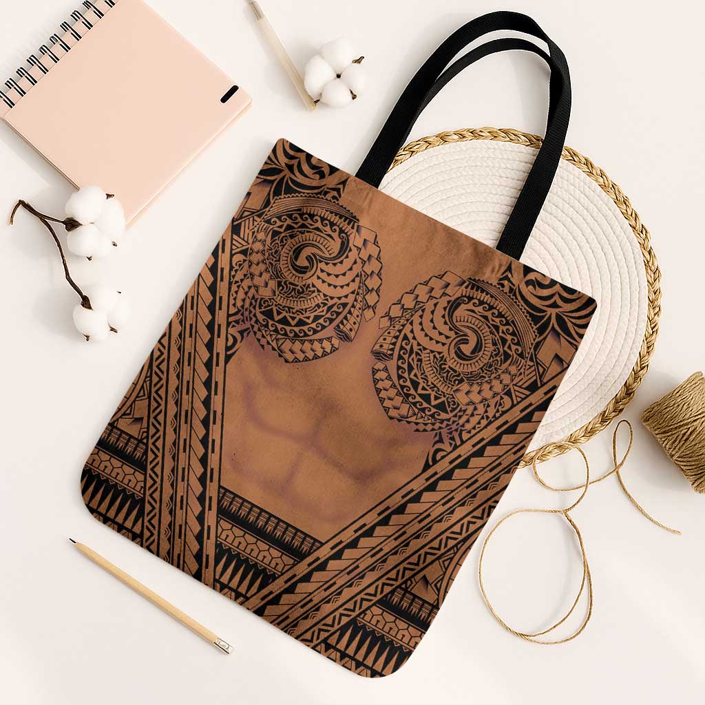 Polynesian Tattoo Inspired Cosplay Costume Tote Bag Tribal Warrior - Polynesian Pride
