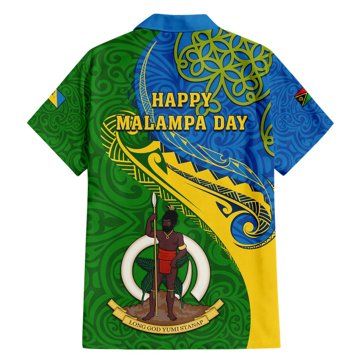 Malampa Day Hawaiian Shirt Sand Drawing Vanuatuan Pattern LT05 - Polynesian Pride