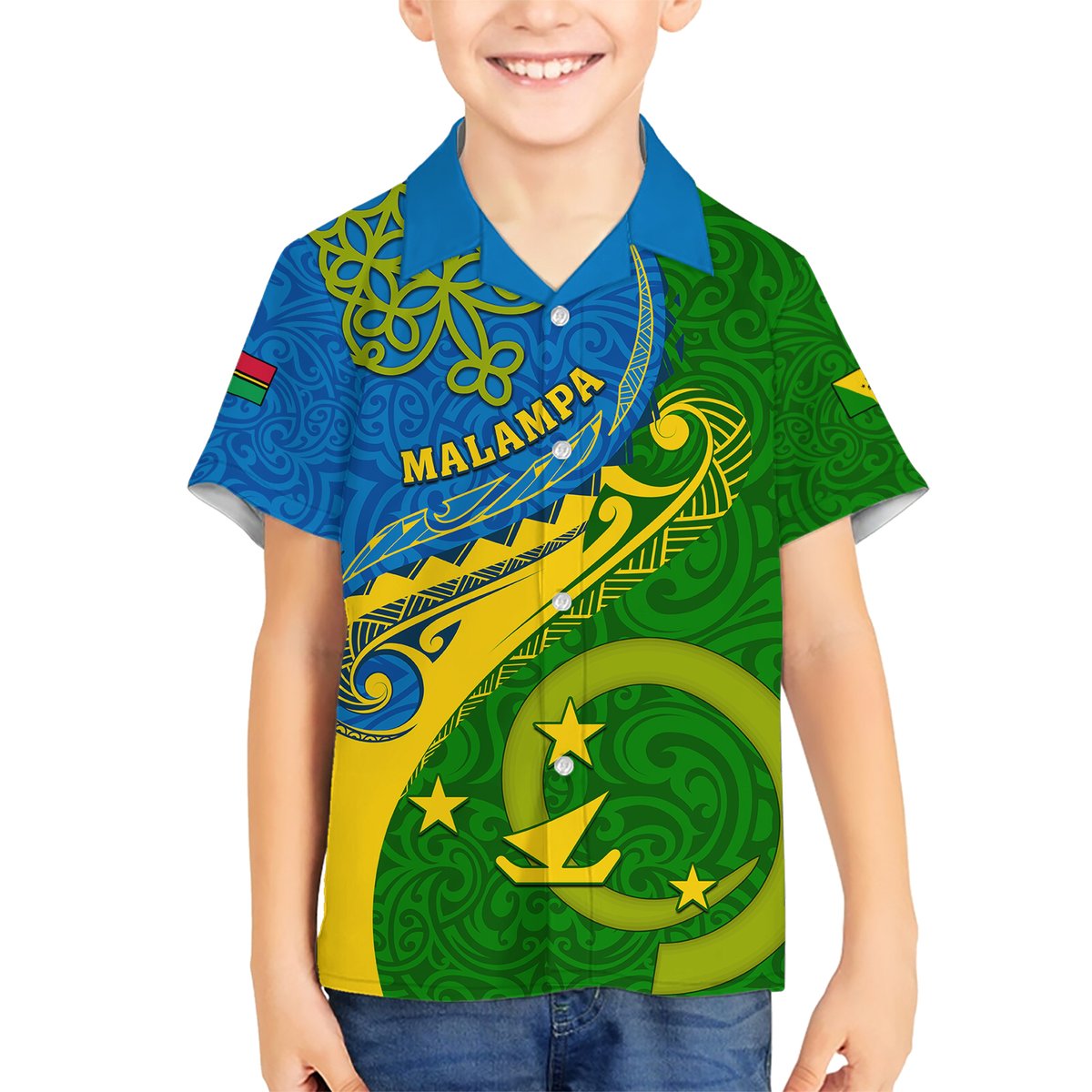 Malampa Day Hawaiian Shirt Sand Drawing Vanuatuan Pattern LT05 - Polynesian Pride
