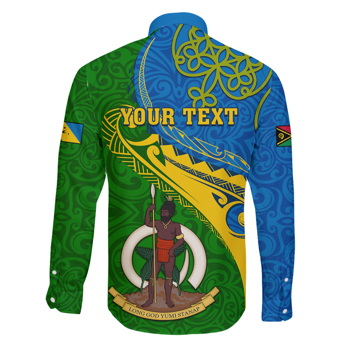 Personalized Malampa Day Family Matching Mermaid Dress and Hawaiian Shirt Sand Drawing Vanuatuan Pattern LT05 - Polynesian Pride