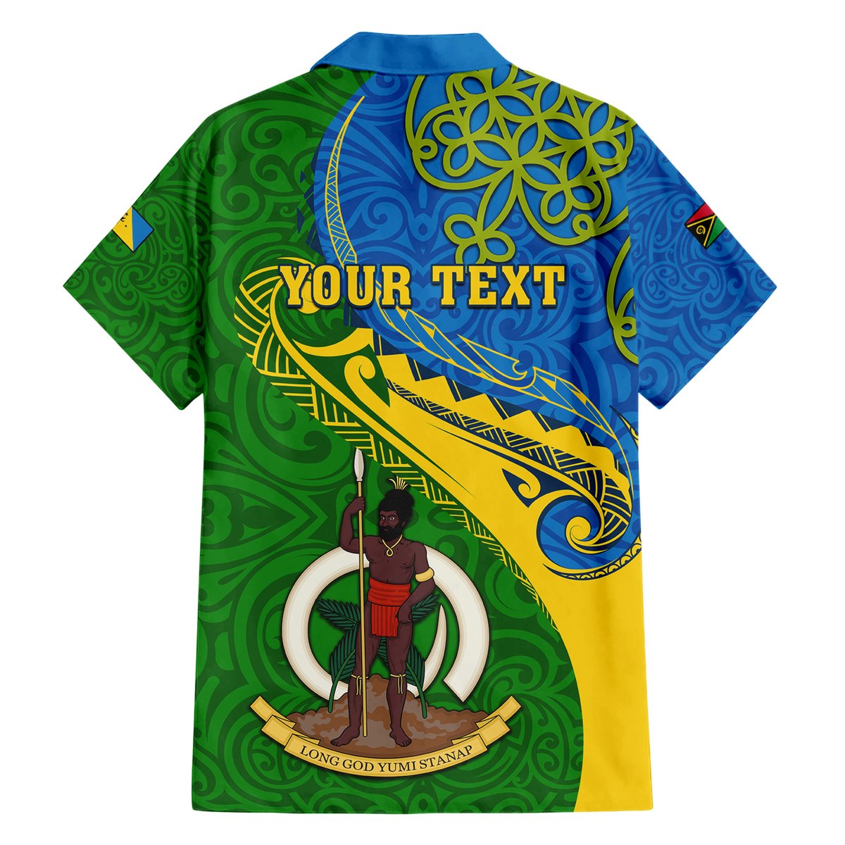 Personalized Malampa Day Hawaiian Shirt Sand Drawing Vanuatuan Pattern LT05 - Polynesian Pride