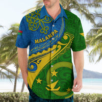 Personalized Malampa Day Hawaiian Shirt Sand Drawing Vanuatuan Pattern LT05 - Polynesian Pride