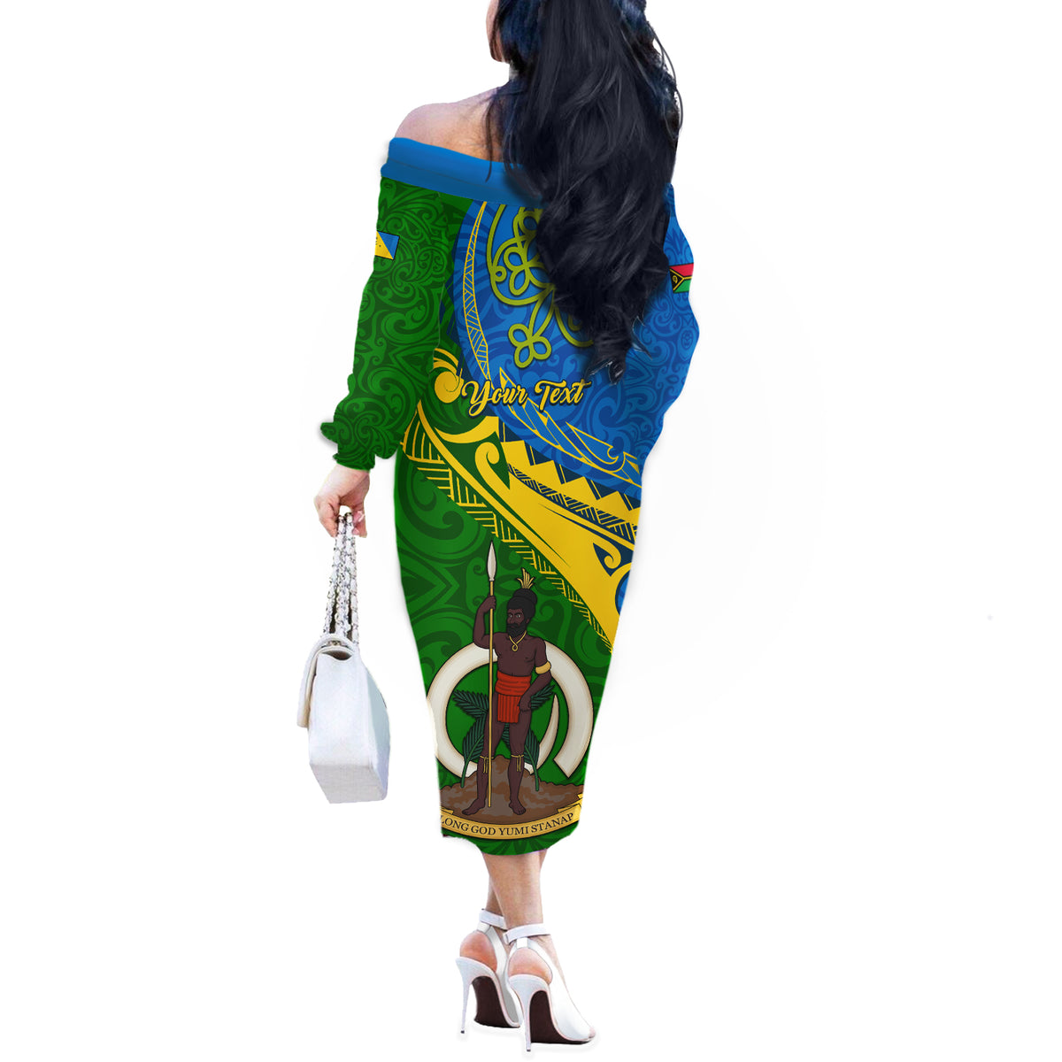 personalized-malampa-day-off-the-shoulder-long-sleeve-dress-sand-drawing-vanuatuan-pattern