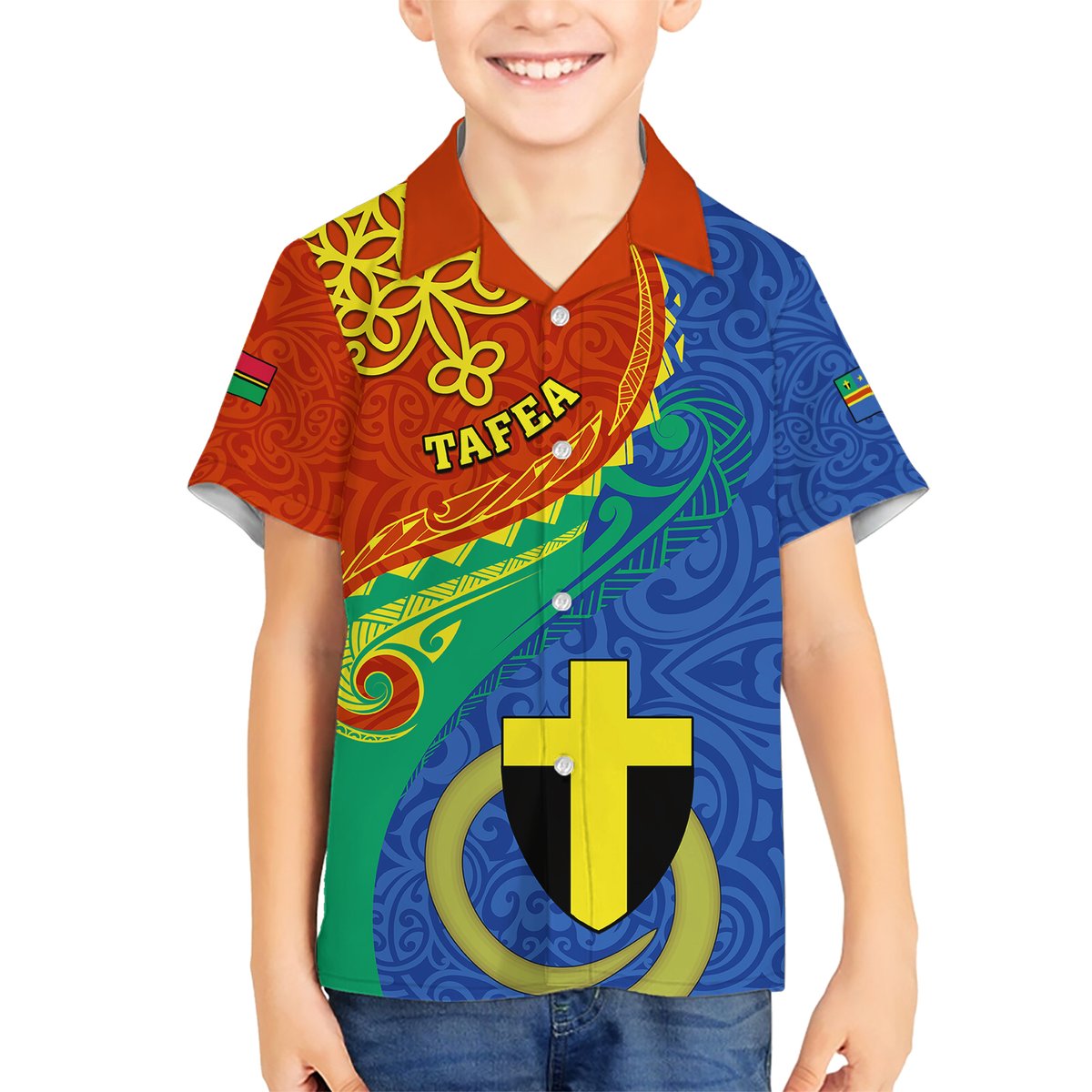 Tafea Day Hawaiian Shirt Sand Drawing Vanuatuan Pattern LT05 - Polynesian Pride