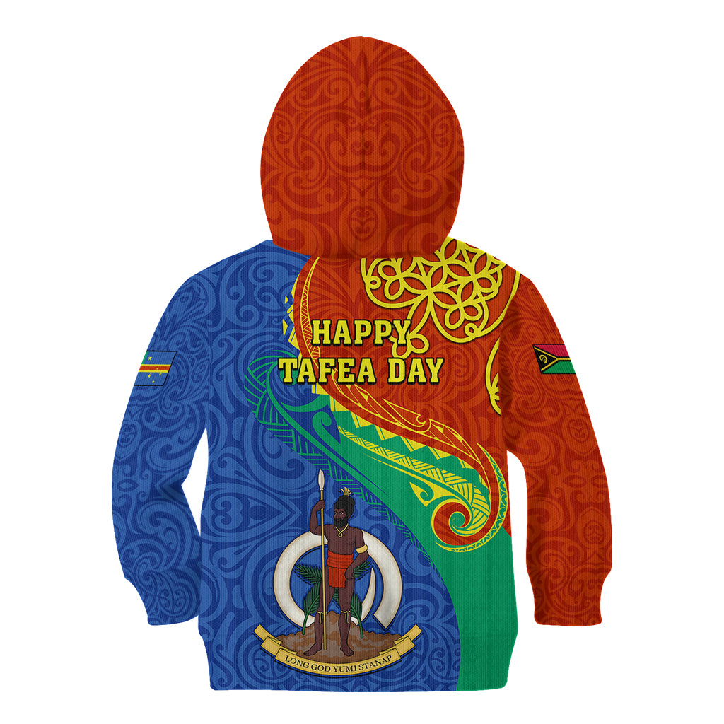 Tafea Day Kid Hoodie Sand Drawing Vanuatuan Pattern LT05 - Polynesian Pride