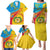 Torba Day Family Matching Puletasi Dress and Hawaiian Shirt Sand Drawing Vanuatuan Pattern LT05 - Polynesian Pride