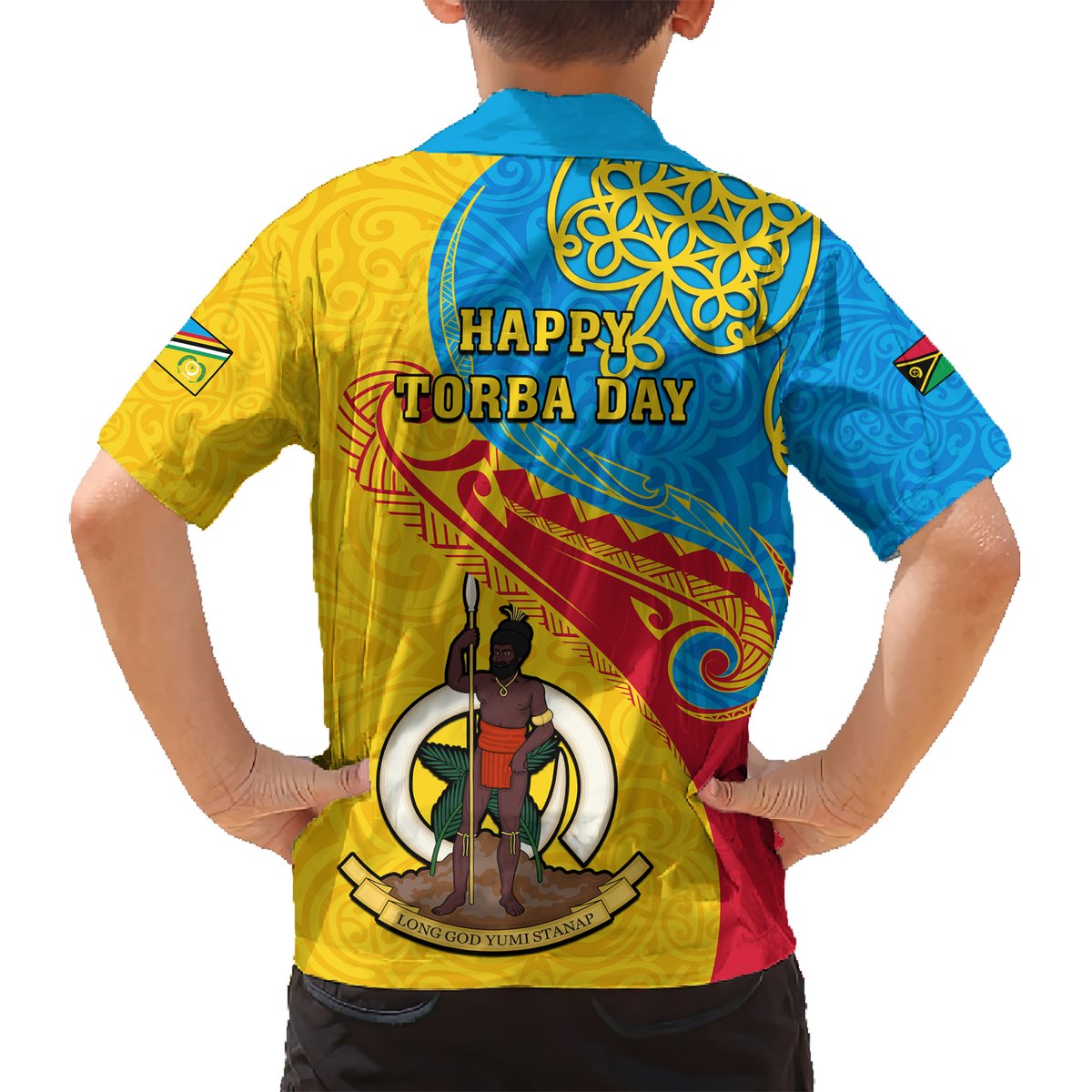 Torba Day Hawaiian Shirt Sand Drawing Vanuatuan Pattern LT05 - Polynesian Pride