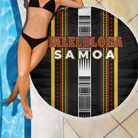 Salelologa Samoa Beach Blanket Samoan Tribal Pattern LT05 - Polynesian Pride