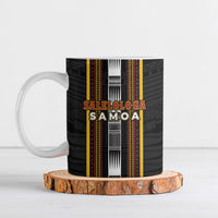 Personalised Salelologa Samoa Ceramic Mug Samoan Tribal Pattern