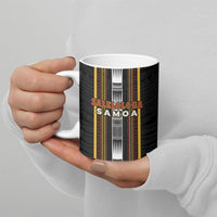 Personalised Salelologa Samoa Ceramic Mug Samoan Tribal Pattern