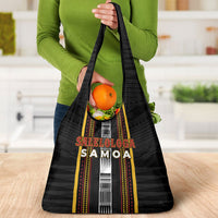 Salelologa Samoa Grocery Bag Samoan Tribal Pattern