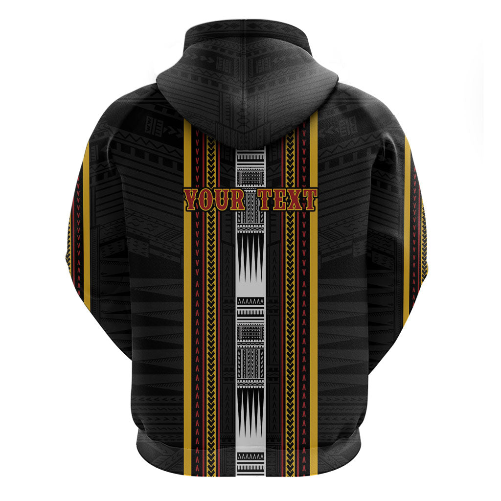 Personalised Salelologa Samoa Hoodie Samoan Tribal Pattern