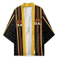 Personalised Salelologa Samoa Kimono Samoan Tribal Pattern LT05 Unisex Black - Polynesian Pride