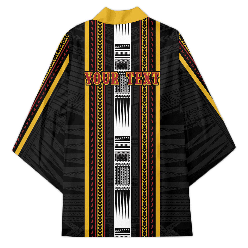 Personalised Salelologa Samoa Kimono Samoan Tribal Pattern LT05 - Polynesian Pride