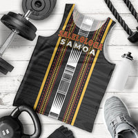 Personalised Salelologa Samoa Men Tank Top Samoan Tribal Pattern