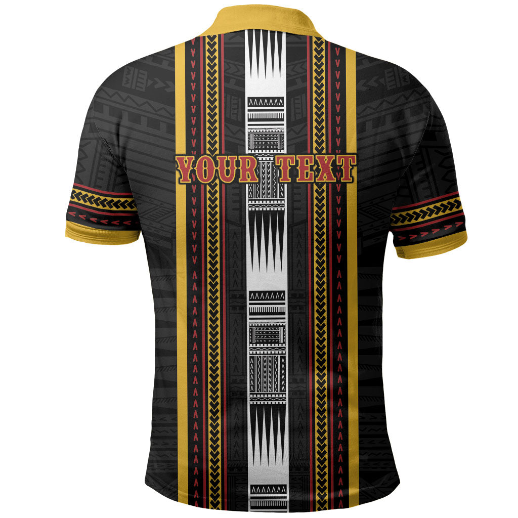 Personalised Salelologa Samoa Polo Shirt Samoan Tribal Pattern