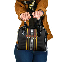 Salelologa Samoa Shoulder Handbag Samoan Tribal Pattern