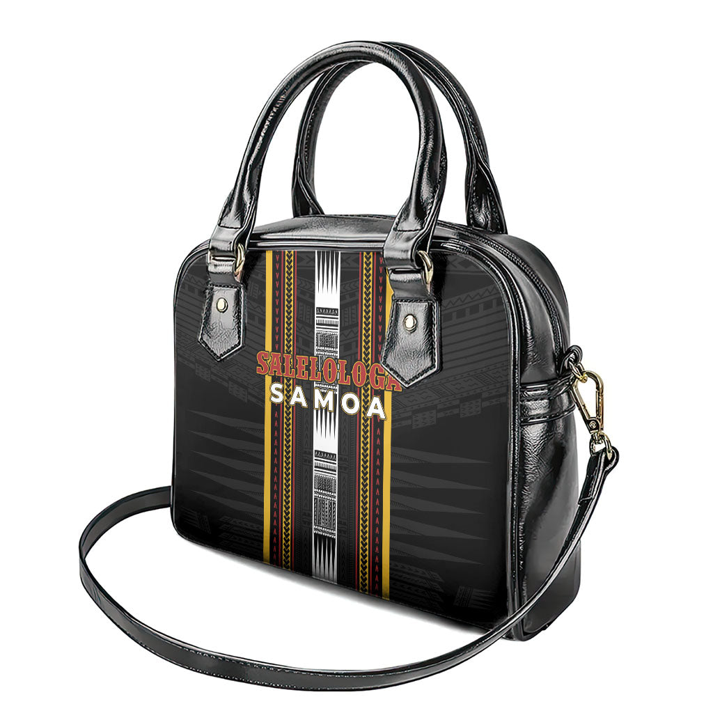 Salelologa Samoa Shoulder Handbag Samoan Tribal Pattern