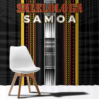 Salelologa Samoa Window Curtain Samoan Tribal Pattern LT05 - Polynesian Pride