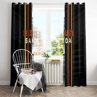 Salelologa Samoa Window Curtain Samoan Tribal Pattern LT05 - Polynesian Pride