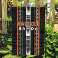 Vaitele Samoa Garden Flag Samoan Tribal Pattern LT05 Garden Flag Orange - Polynesian Pride