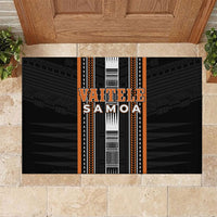 Vaitele Samoa Rubber Doormat Samoan Tribal Pattern