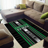 Siusega Samoa Area Rug Samoan Tribal Pattern LT05 - Polynesian Pride