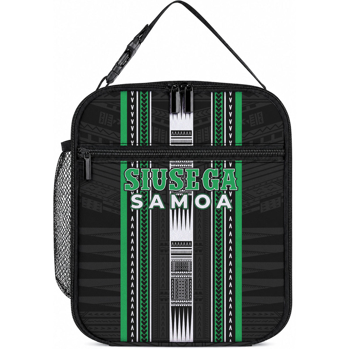 Siusega Samoa Lunch Bag Samoan Tribal Pattern