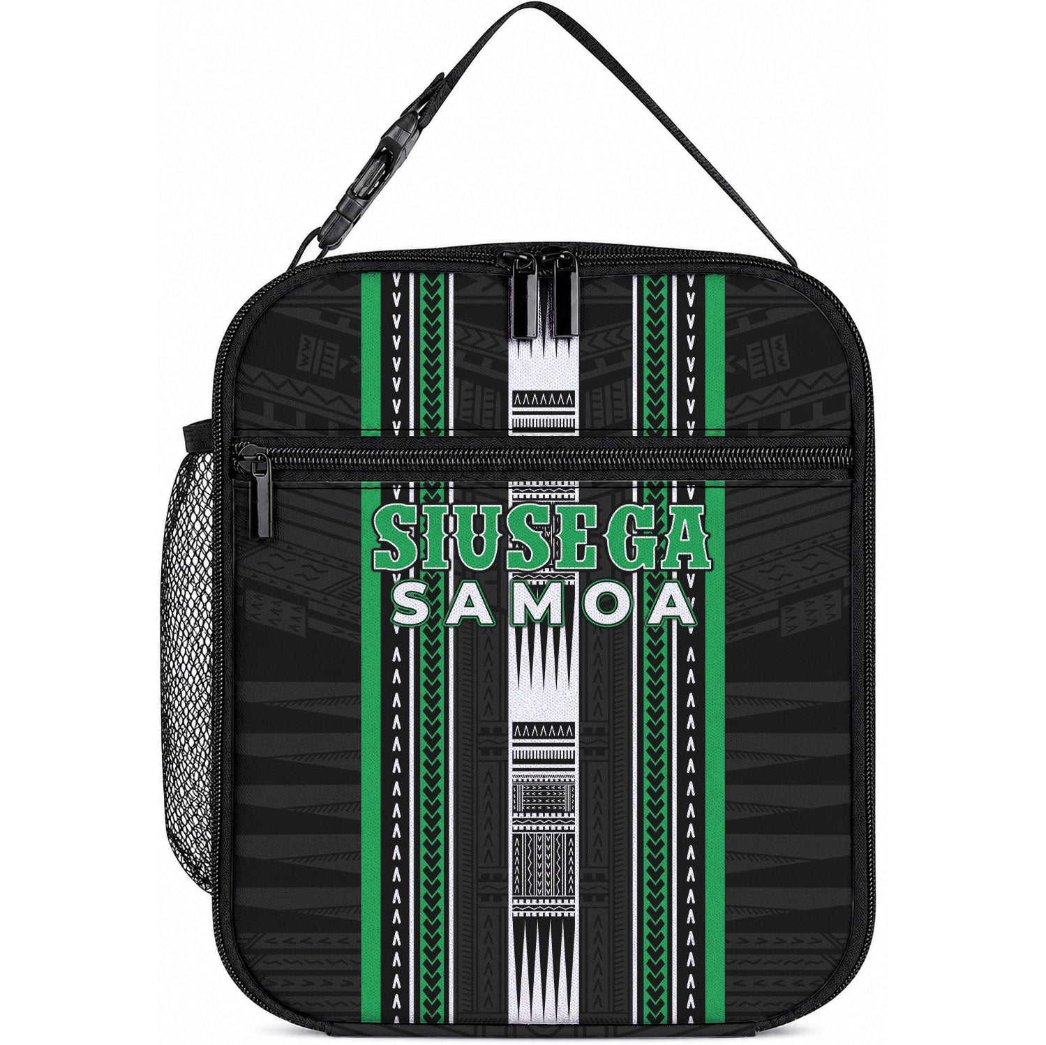 Siusega Samoa Lunch Bag Samoan Tribal Pattern