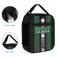 Siusega Samoa Lunch Bag Samoan Tribal Pattern