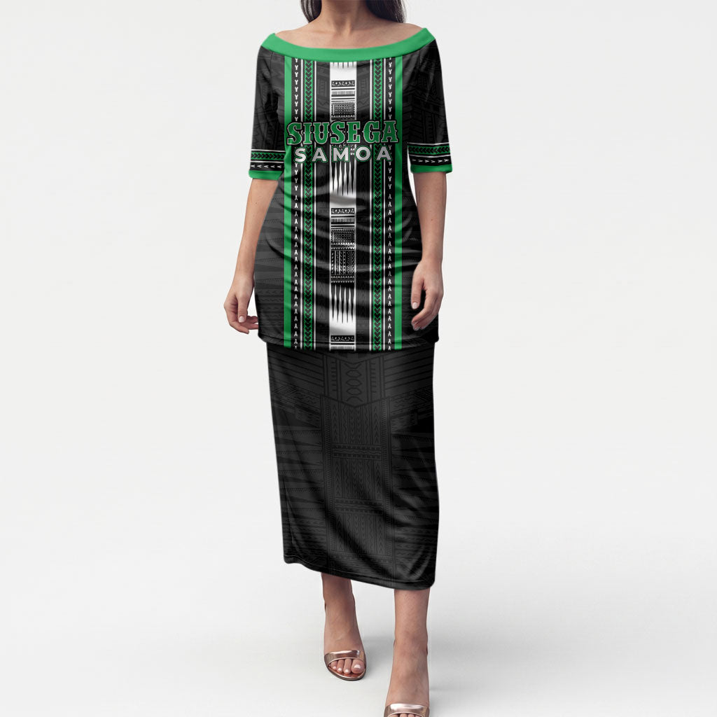 Personalised Siusega Samoa Puletasi Samoan Tribal Pattern