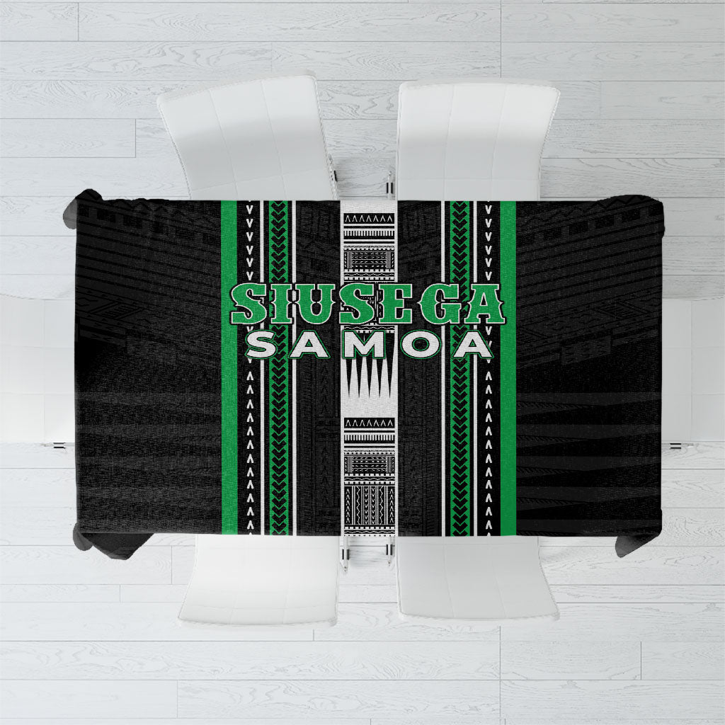 Siusega Samoa Tablecloth Samoan Tribal Pattern