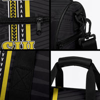 Faleasiu Samoa Duffle Bag Samoan Tribal Pattern