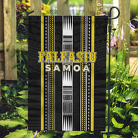 Faleasiu Samoa Garden Flag Samoan Tribal Pattern LT05 Garden Flag Yellow - Polynesian Pride