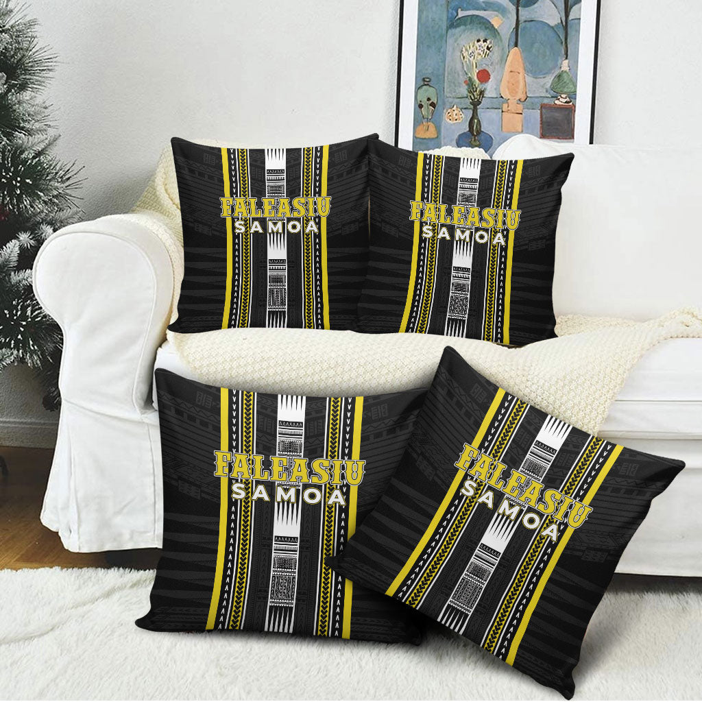 Faleasiu Samoa Pillow Cover Samoan Tribal Pattern