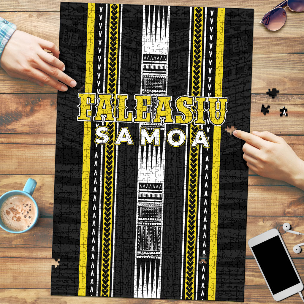 Faleasiu Samoa Puzzle Samoan Tribal Pattern