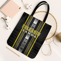 Faleasiu Samoa Tote Bag Samoan Tribal Pattern