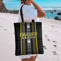 Faleasiu Samoa Tote Bag Samoan Tribal Pattern