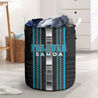 Faleula Samoa Laundry Basket Samoan Tribal Pattern