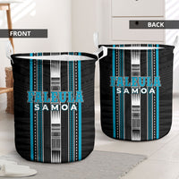 Faleula Samoa Laundry Basket Samoan Tribal Pattern